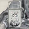 Etui Nimmy Lucky Fashion Cat MagSafe do  iPhone 17 Pro szary na NearMe.pl