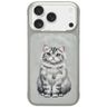 Etui Nimmy Lucky Fashion Cat MagSafe do  iPhone 17 Pro szary na NearMe.pl