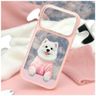 Etui Nimmy Gentle Pets Series Dog        MagSafe do iPhone 17 Pro różowy na NearMe.pl