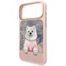 Etui Nimmy Gentle Pets Series Dog        MagSafe do iPhone 17 Pro różowy na NearMe.pl