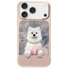 Etui Nimmy Gentle Pets Series Dog        MagSafe do iPhone 17 Pro Max różowy na NearMe.pl
