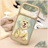 Etui Nimmy Gentle Pets Series Dog        MagSafe do iPhone 17 Pro brązowy na NearMe.pl