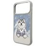 Etui Nimmy Gentle Pets Series Dog        MagSafe do iPhone 17 Pro szary na NearMe.pl
