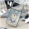 Etui Nimmy Gentle Pets Series Dog        MagSafe do iPhone 17 Pro Max szary na NearMe.pl