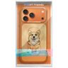 Etui Nimmy Gentle Pets Series Dog        MagSafe do iPhone 17 Pro pomarańczowy na NearMe.pl