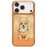 Etui Nimmy Gentle Pets Series Dog        MagSafe do iPhone 17 Pro pomarańczowy na NearMe.pl