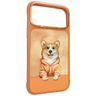 Etui Nimmy Gentle Pets Series Dog        MagSafe do iPhone 17 Pro pomarańczowy na NearMe.pl