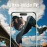 PanzerGlass Matrix D3O UWF iPhone 15 Pro6.1" Ultra-Wide-Fit rPET Screen Protection Easy Aligner Included 2818 hybryda na NearMe.pl