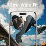 PanzerGlass Matrix D3O UWF iPhone 15Plus 6.7" Ultra-Wide-Fit rPET Screen Protection Easy Aligner Included 2819 hybryda na NearMe.pl