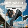 PanzerGlass Matrix D3O UWF iPhone 15 ProMax 6.7" Ultra-Wide-Fit rPET Screen Protection Easy Aligner Included 2820 hybryda na NearMe.pl