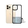 PanzerGlass ClearCase iPhone 13 Pro Max6.7" black Antibacterial Military grade SilverBullet 0320 na NearMe.pl