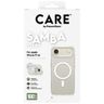 Etui CARE by PanzerGlass Fashionable     Samba w. White MagSafe do iPhone Air przezroczysty na NearMe.pl