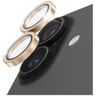 Szkło hartowane na obiektyw PanzerGlass  Hoops Glitter do iPhone 17 / 16 / 16 Plus złoty na NearMe.pl