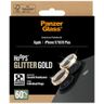 Szkło hartowane na obiektyw PanzerGlass  Hoops Glitter do iPhone 17 / 16 / 16 Plus złoty na NearMe.pl