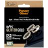 Szkło hartowane na obiektyw PanzerGlass  Hoops Glitter do iPhone 17 Pro / 17 Pro Max / 16 Pro / 16 Pro Max złoty na NearMe.pl