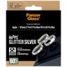 Szkło hartowane na obiektyw PanzerGlass  Hoops Glitter do iPhone 17 Pro / 17 Pro Max / 16 Pro / 16 Pro Max srebrny na NearMe.pl