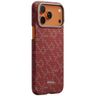 Etui PITAKA Ultra-Slim Monogram MagSafe do iPhone 17 Pro złoto czerwony na NearMe.pl