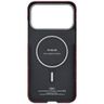 Etui PITAKA Ultra-Slim Monogram MagSafe do iPhone 17 Pro złoto czerwony na NearMe.pl