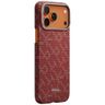 Etui PITAKA Ultra-Slim Monogram MagSafe do iPhone 17 Pro złoto czerwony na NearMe.pl
