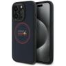 Red Bull RBHMP15L24PUILVR iPhone 15 Pro  6.1" hardcase granatowy/navy Leather Red Ring MagSafe na NearMe.pl
