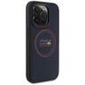 Red Bull RBHMP15X24PUILVR iPhone 15 Pro  Max 6.7" hardcase granatowy/navy Leather Red Ring MagSafe na NearMe.pl