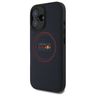 Red Bull RBHMP16S24PUILVR iPhone 16 6.1" hardcase granatowy/navy Leather Red Ring MagSafe na NearMe.pl