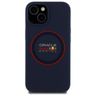 Red Bull RBHMP15S24SIILVR iPhone 15 6.1" hardcase granatowy/navy Silicone Red Ring MagSafe na NearMe.pl