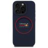 Red Bull RBHMP15L24SIILVR iPhone 15 Pro  6.1" hardcase granatowy/navy Silicone Red Ring MagSafe na NearMe.pl