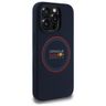 Red Bull RBHMP15L24SIILVR iPhone 15 Pro  6.1" hardcase granatowy/navy Silicone Red Ring MagSafe na NearMe.pl
