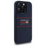 Red Bull RBHMP15L24SIHSRV iPhone 15 Pro  6.1" hardcase granatowy/navy Silicone Horizontal Logo MagSafe na NearMe.pl