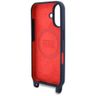 Red Bull RBHMP16S24SISOLRV iPhone 16     6.1" hardcase Silicone Strap and Vertical Logo MagSafe granatowy na NearMe.pl