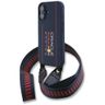 Red Bull RBHMP16S24SISOLRV iPhone 16     6.1" hardcase Silicone Strap and Vertical Logo MagSafe granatowy na NearMe.pl