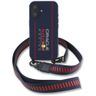 Red Bull RBHMP16S24SISOLRV iPhone 16     6.1" hardcase Silicone Strap and Vertical Logo MagSafe granatowy na NearMe.pl
