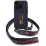 Red Bull RBHMP16L24SISOLRV iPhone 16 Pro 6.3" hardcase Silicone Strap and Vertical Logo MagSafe granatowy na NearMe.pl