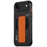 Etui Skinarma Haxa do iPhone Air         Magnetic Charging + Grip Stand grafitowy na NearMe.pl