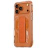 Etui Skinarma Helio do iPhone 17 Pro Max Magnetic Charging + Grip Stand pomarańczowy na NearMe.pl