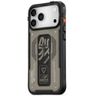 Etui Skinarma Aegis do iPhone 17 Pro Max Magnetic Charging + Grip Stand szary na NearMe.pl
