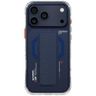 Etui Skinarma Haxa do iPhone 17 Pro Max  Magnetic Charging + Grip Stand niebieski na NearMe.pl
