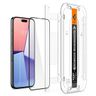 Spigen Glas.TR FC iPhone 15 Pro 6.1""EZ FIT" 2 szt. szkło hartowane czarna ramka AGL06893 na NearMe.pl