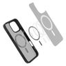 Spigen Ultra Hybrid MAG iPhone 16 Pro6.3" MagSafe frost black ACS08134 na NearMe.pl