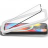 Spigen Alm Glass FC iPhone 17e/16e/14/13 Pro/13 szkło hartowane czarna ramka z ramką montażową AGL03725 na NearMe.pl