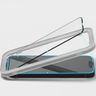 Spigen Alm Glass FC iPhone 17e/16e/14/13 Pro/13 szkło hartowane czarna ramka z ramką montażową AGL03725 na NearMe.pl