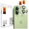 Osłona aparatu Spigen Optik Pro Glas.TR  "EZ FIT" Camera Protector 2szt do iPhone 17 / 16 / 16 Plus zielony na NearMe.pl