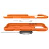 Etui Spigen Silicone Fit MAG MagSafe do  iPhone 17 Pro Max pomarańczowy na NearMe.pl