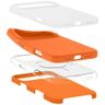 Etui Spigen Silicone Fit MAG MagSafe do  iPhone 17 Pro Max pomarańczowy na NearMe.pl