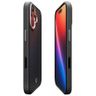 Etui Spigen Enzo Aramid "T" Mag MagSafe  do iPhone 17 czarno srebrny na NearMe.pl