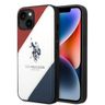 US Polo USHCP14SPSO3 iPhone 14 / 15 / 13 6,1" biały/white Tricolor Embossed na NearMe.pl