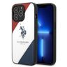 US Polo USHCP14LPSO3 iPhone 14 Pro 6,1" biały/white Tricolor Embossed na NearMe.pl
