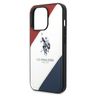 US Polo USHCP14LPSO3 iPhone 14 Pro 6,1" biały/white Tricolor Embossed na NearMe.pl