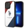 US Polo USHCP14XPSO3 iPhone 14 Pro Max 6,7" biały/white Tricolor Embossed na NearMe.pl